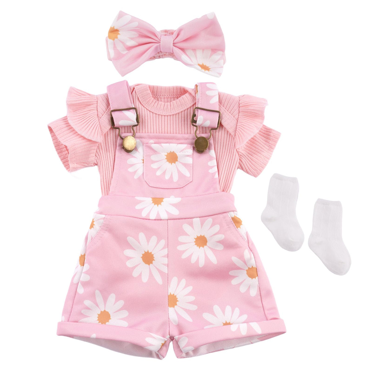 4 Pcs Baby Doll Clothes Set K178876