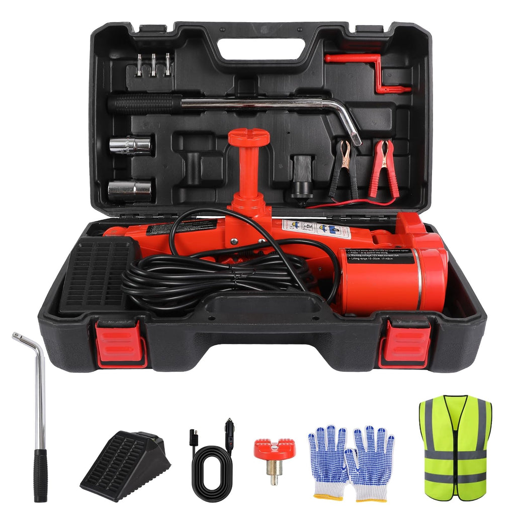 10 in 1 Electric Scissor Jack 3 Ton Car Jack Kit 12V Q90349