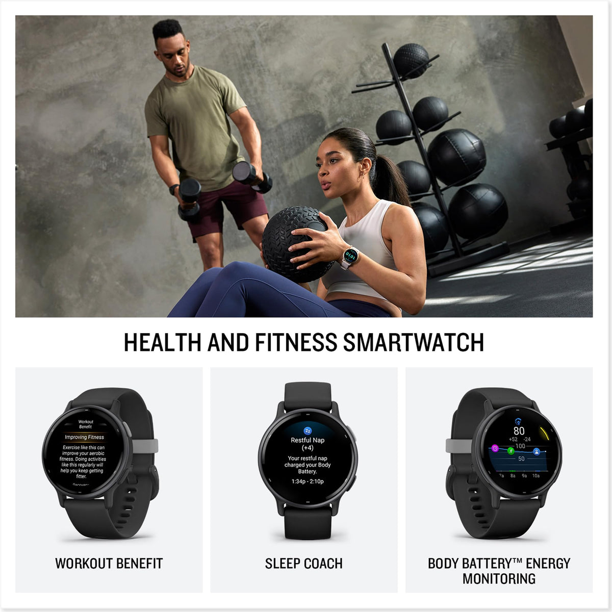 Navy 42mm GPS Smartwatch R484549
