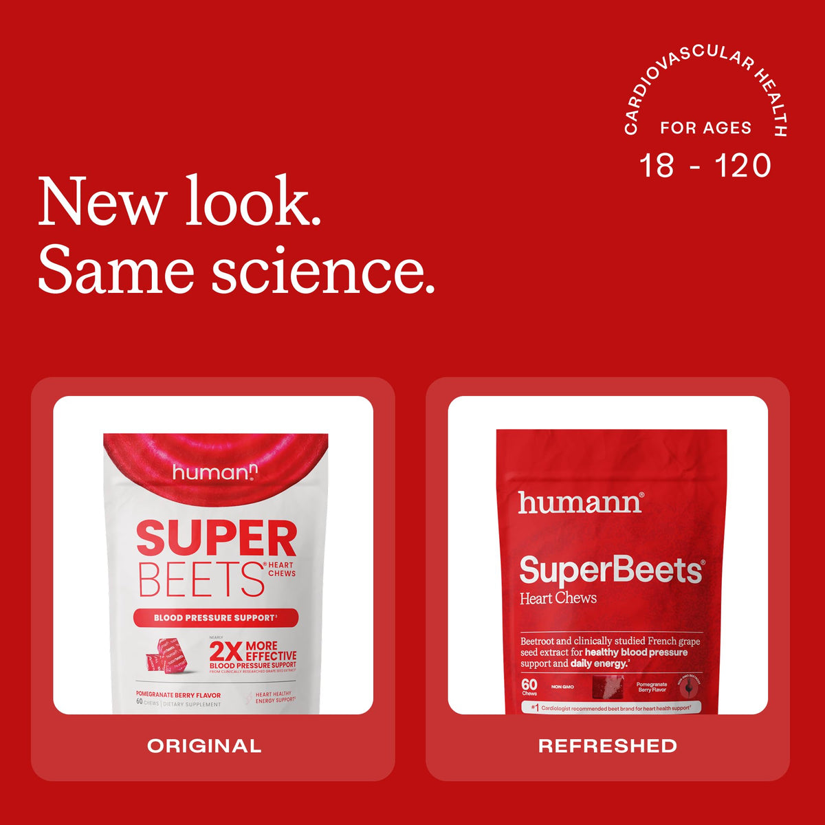 SuperBeets Heart Chews & Tart Cherry Gummies F714