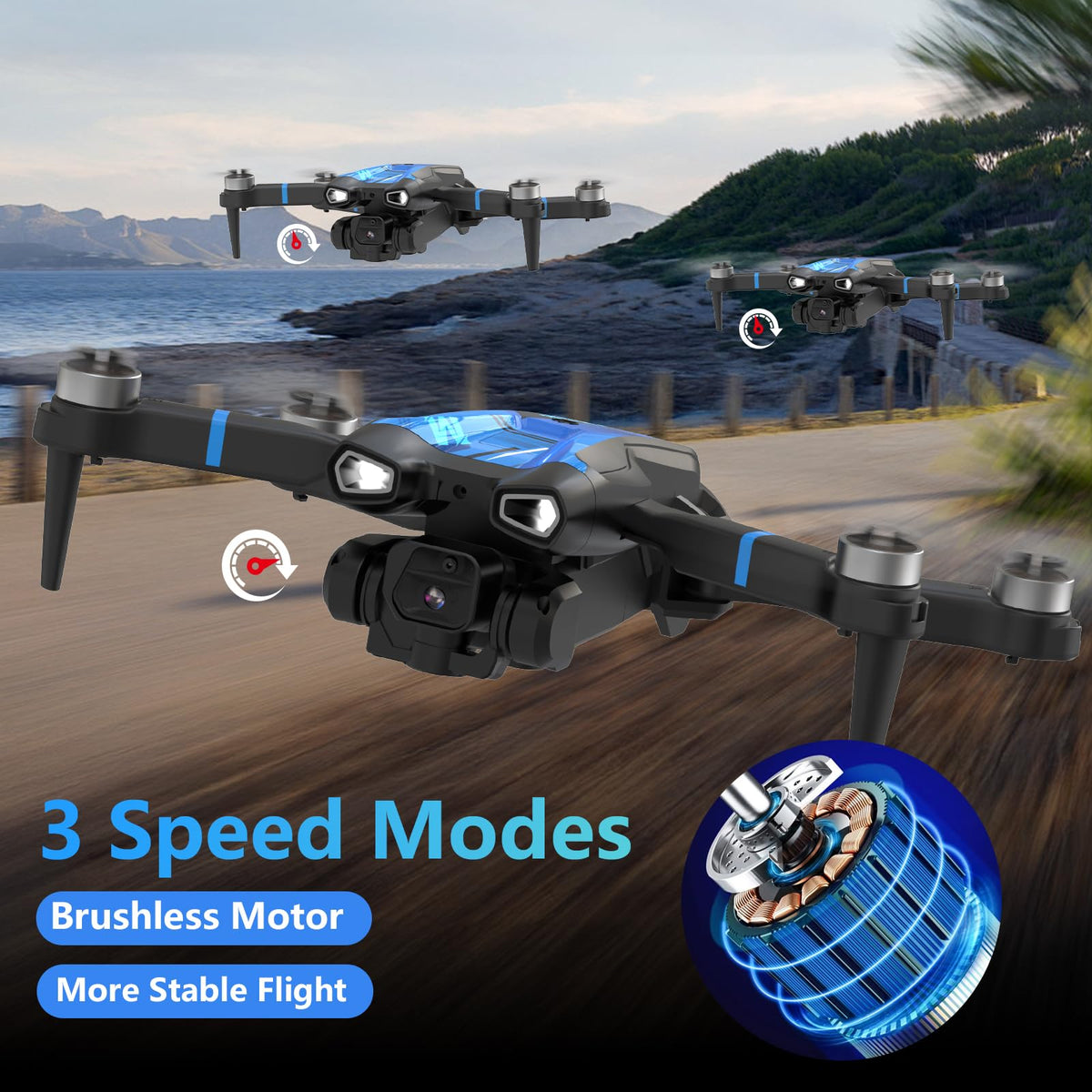 Foldable Drone with 1080P Camera F476