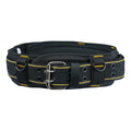 2-Inch Padded Tool Belt with 4 D-Rings Heavy Duty Double Metal Roller Buckle X569