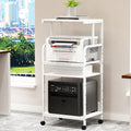 4-Tier Printer Stand with Storage Shelf R49395