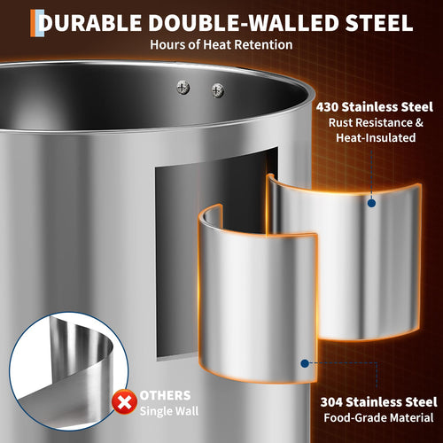 10L Stainless Steel Commercial Coffee Urn U351