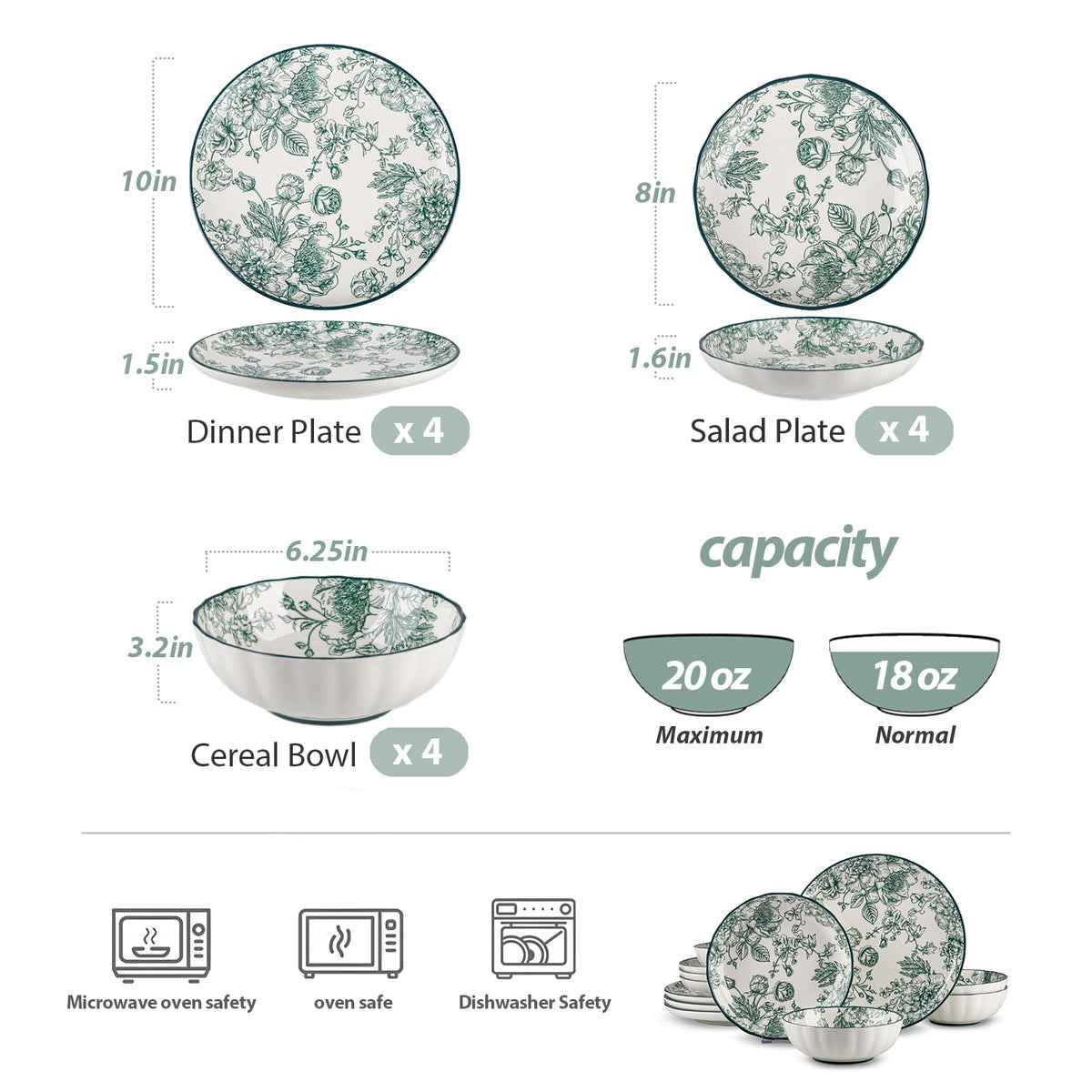 Ceramic Dinnerware Set Y26008