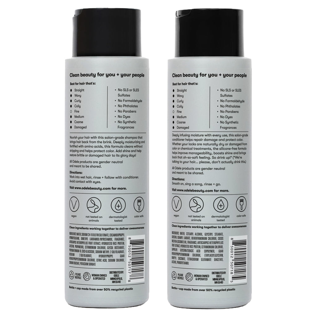 Sulfate-Free Shampoo & Conditioner Set, 13 fl oz Each F875