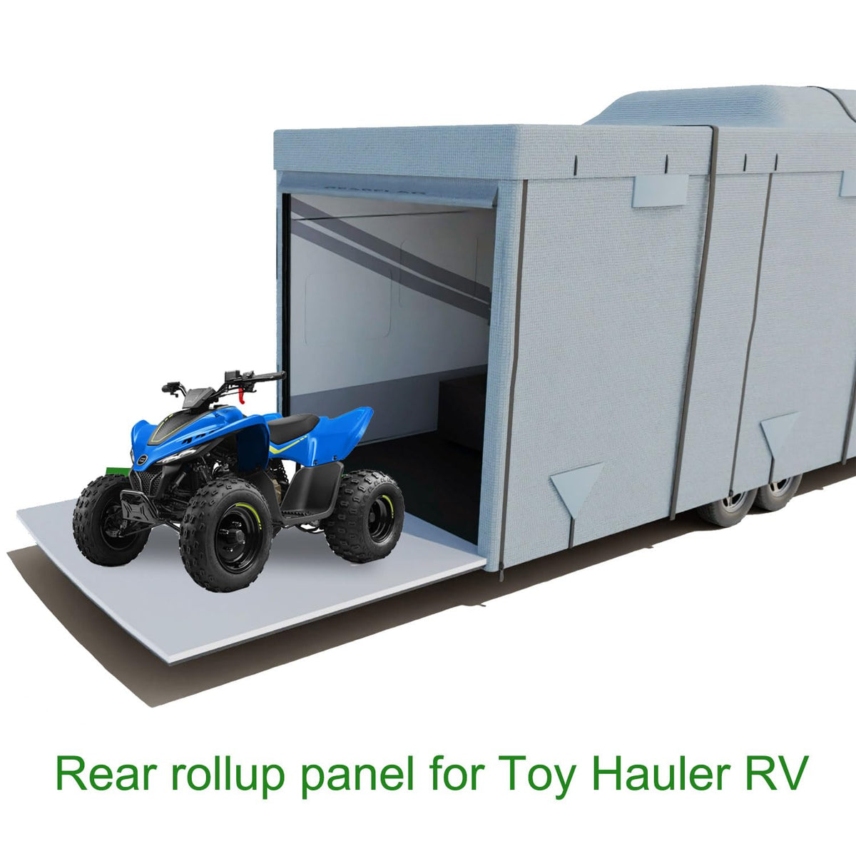 5th Wheel RV Trailer Cover 5 Layers with Windproof Side-Straps Heavy Duty 24' - 26' H6082