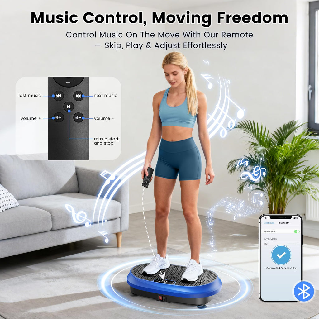 Vibration Plate Exercise Machine 450 lbs Capacity O802