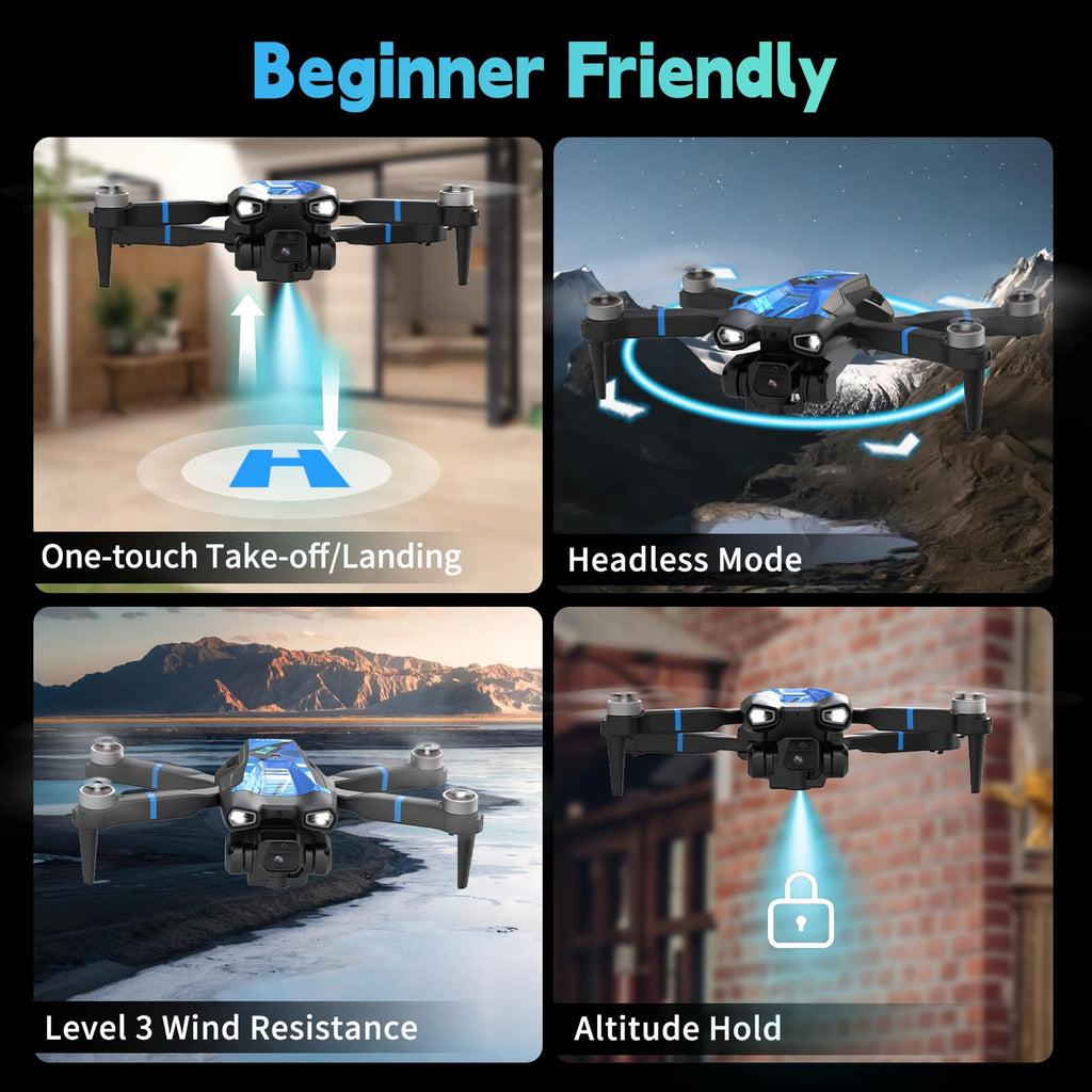 Foldable Drone with 1080P Camera F476