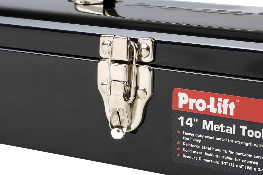14-inch Metal Tool Box with Handle C278316