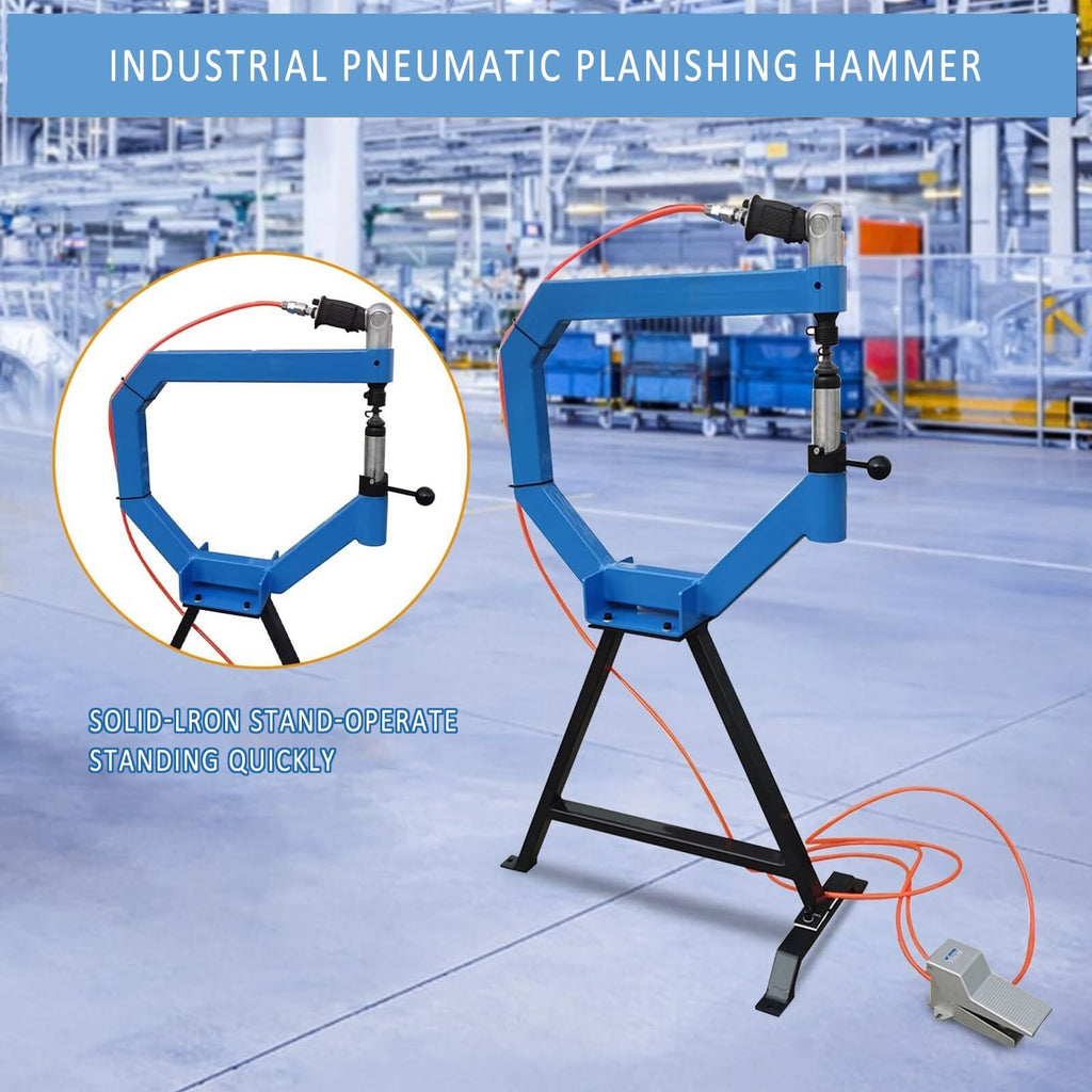 Pneumatic Planishing Hammer with Anvil and Pedal O995