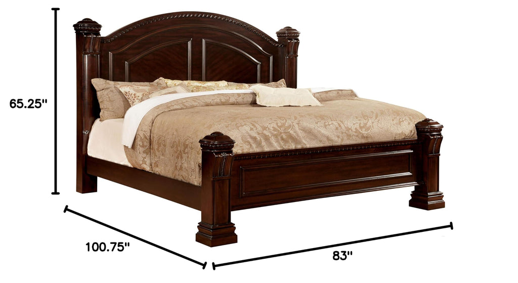 California King Cherry Bed Y952