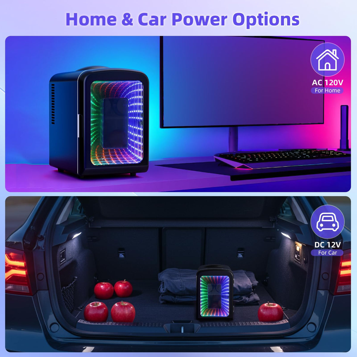 Black 4L Mini Refrigerator B1900