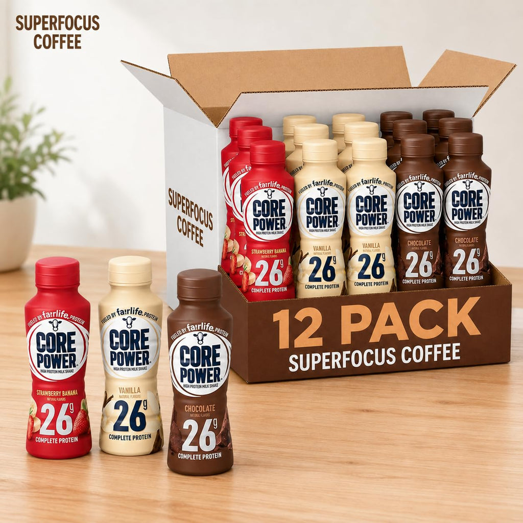 High Protein Milk Shakes Variety 12 Pack 14 Fl Oz S644