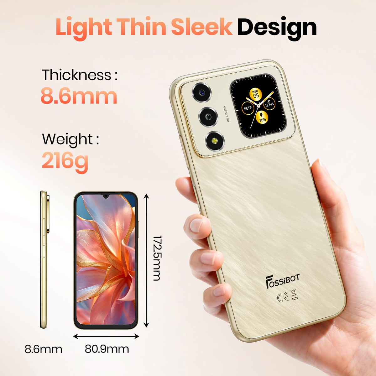 Unlocked 32GB+256GB+2TB Android Smartphone B28181
