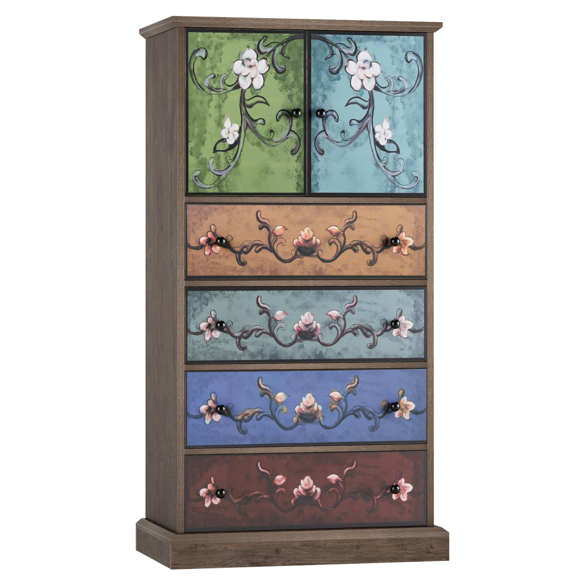 50" H Boho 4 Drawer Dresser R847