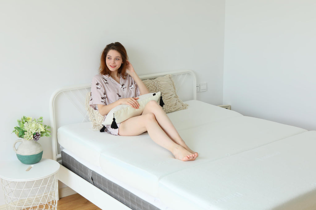 6-Inch Gel Infused Memory Foam Tri-fold Mattress with Bamboo Cover O724