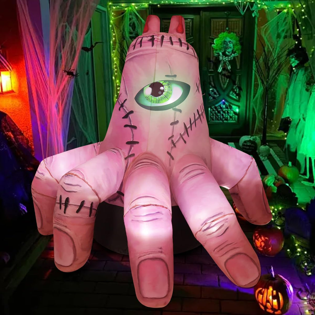 6 FT Halloween Inflatables with Built-in LEDs N647070