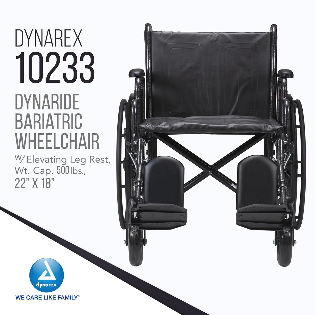 Heavy Duty Wheelchair with Detachable Desk Arms F96857