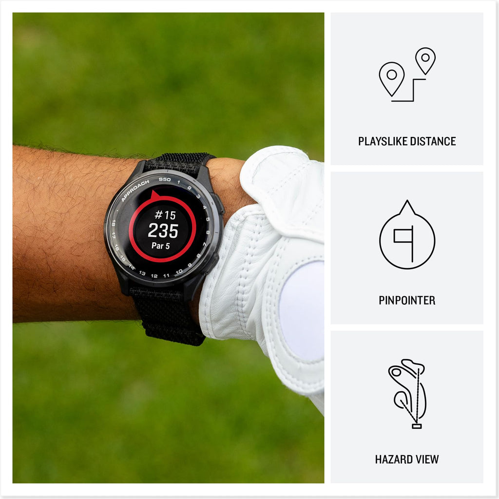 Slate Black Golf GPS Watch Z68255