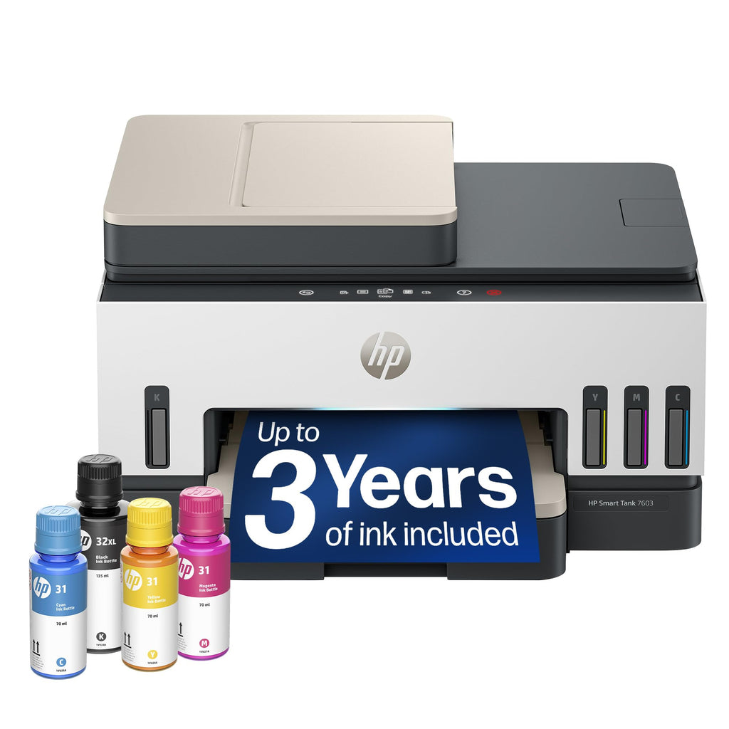 Wireless All-in-One Ink Tank Printer, Scanner, Fax, Copier F6484