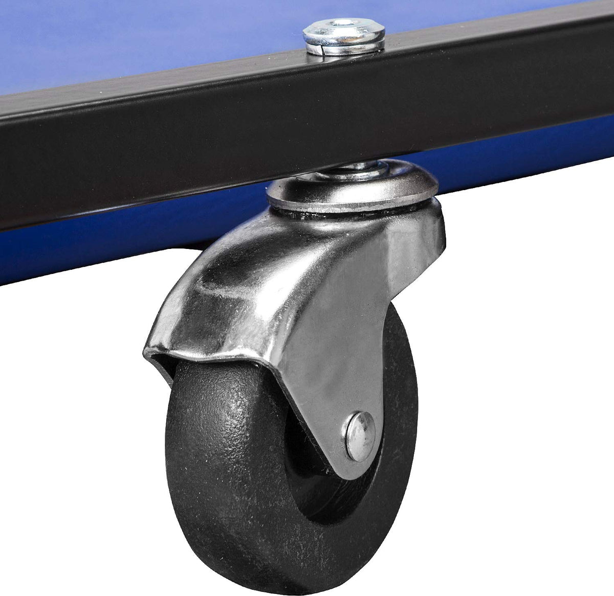 40" Padded Mechanic Creeper with 6 Casters, Blue C83480