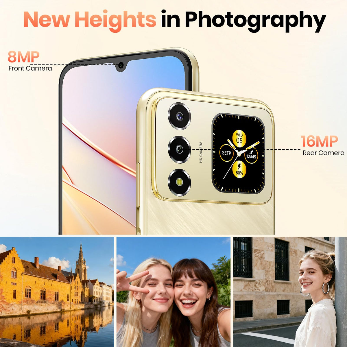 Unlocked 32GB+256GB+2TB Android Smartphone B28181