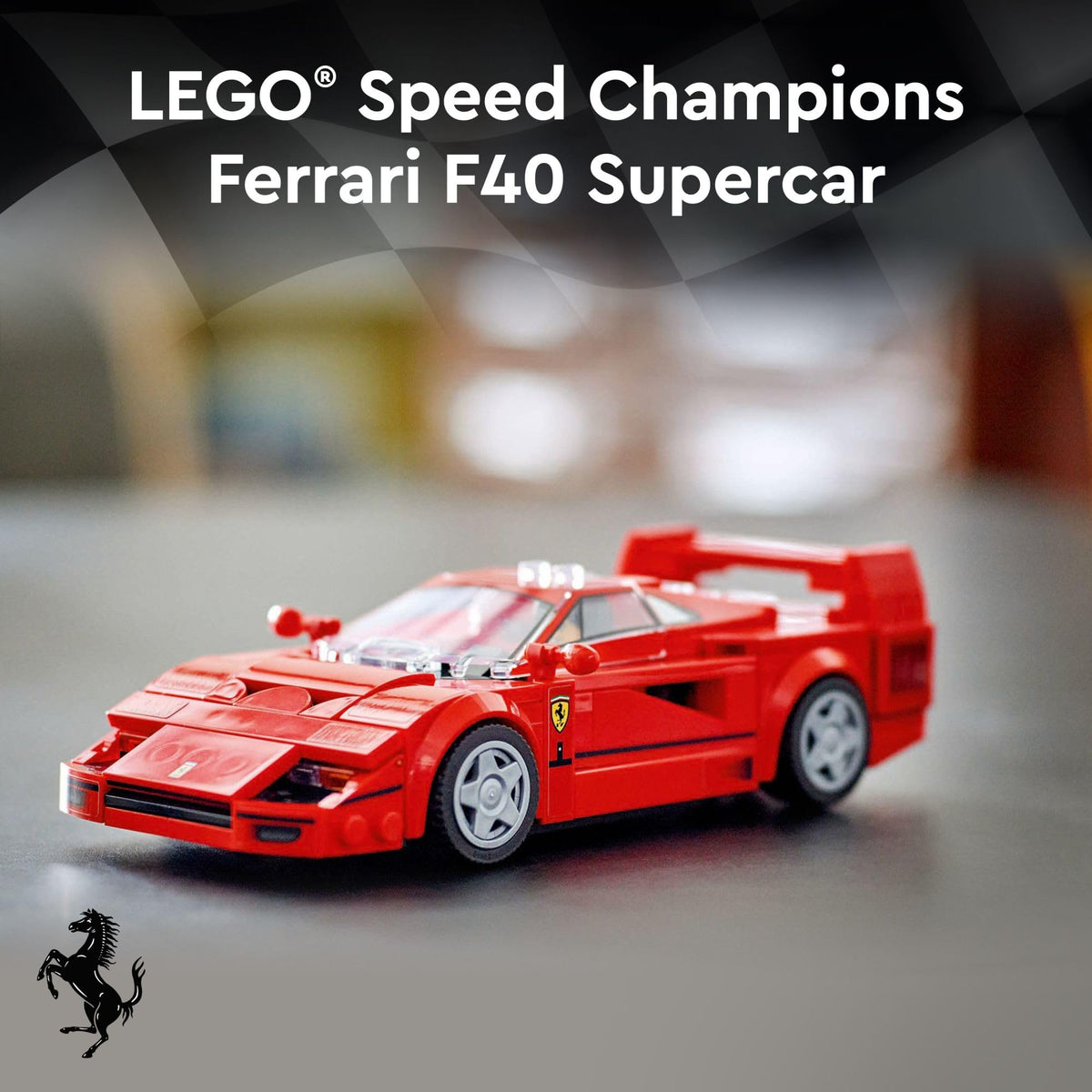 Toy Car Model Building Set with Driver Minifigure U6366