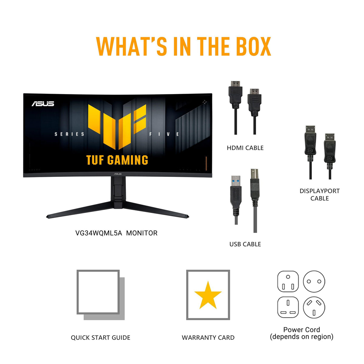 34 Inch 1440p 250Hz Ultrawide HDR Gaming Monitor X5976