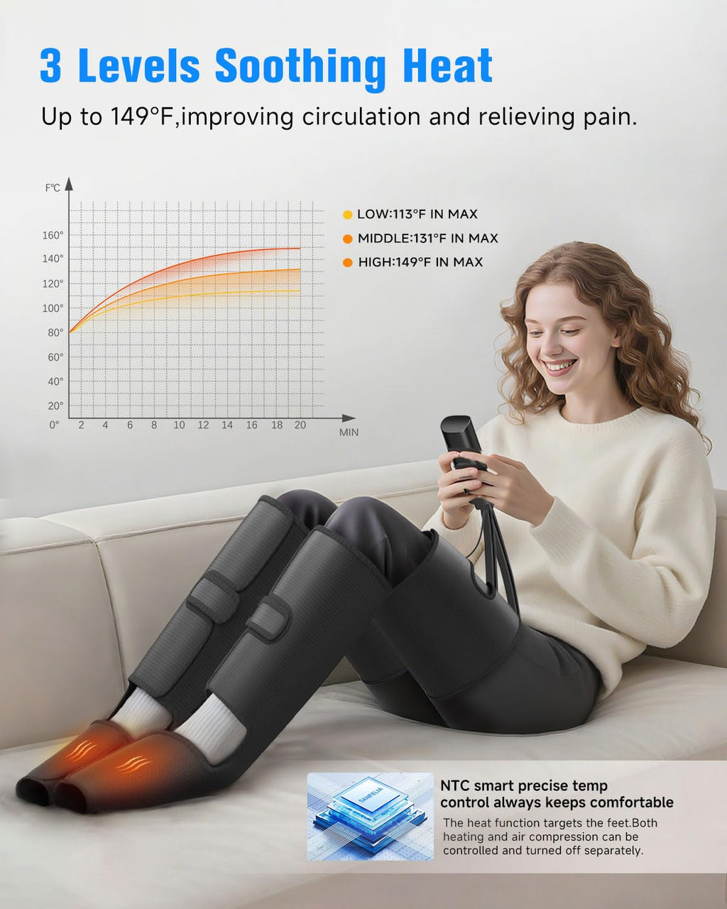 Black Leg Compression Boots L95828