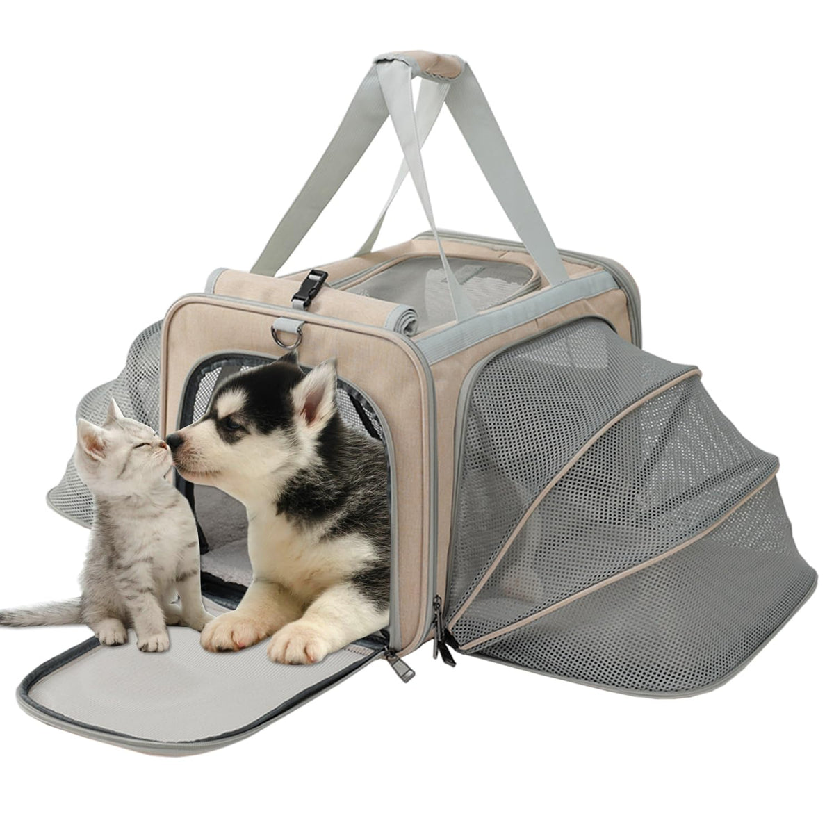 Expandable Airline Approved Cat Carrier Bag E336820