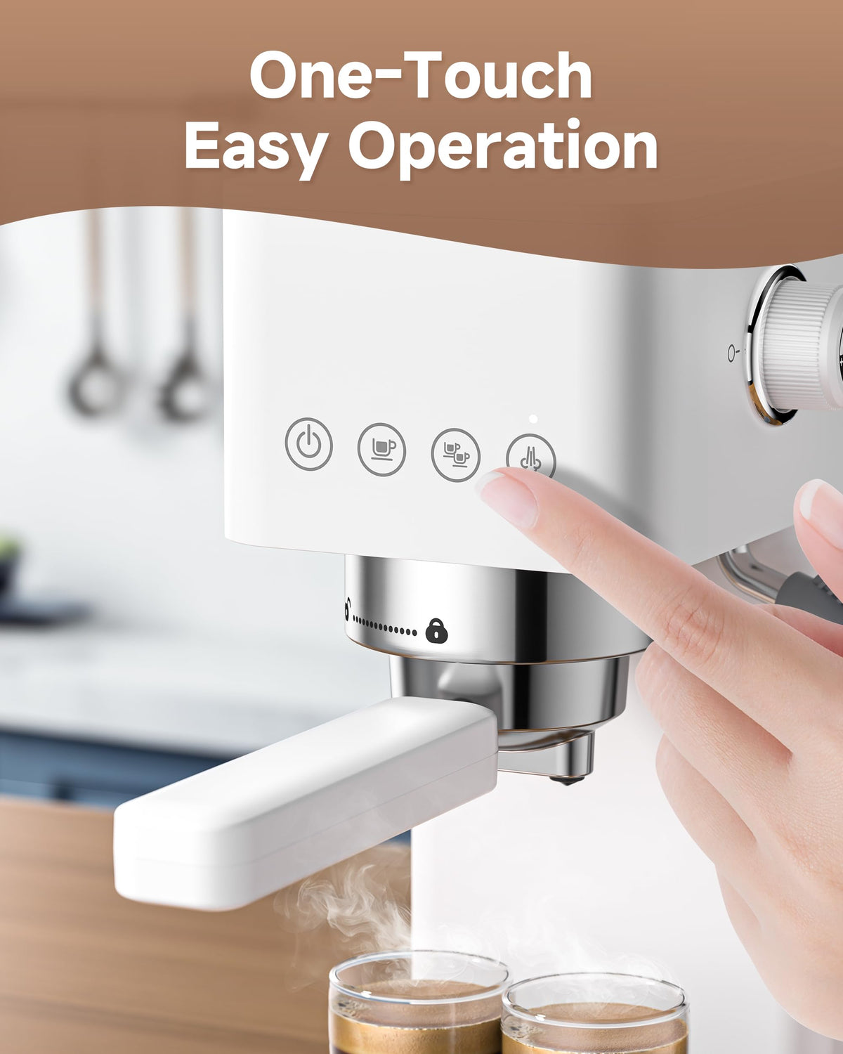 Compact 20 Bar Espresso Machine B2914