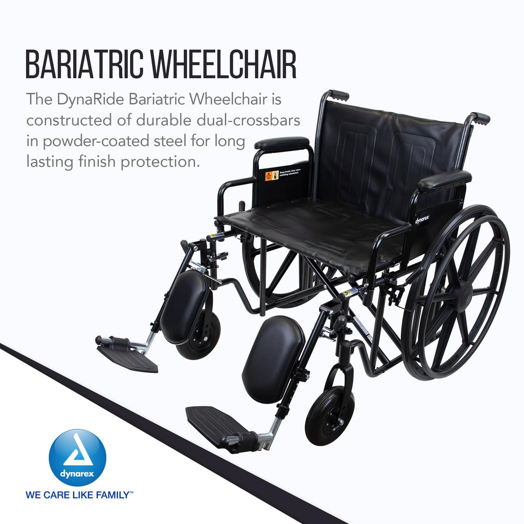 Heavy Duty Wheelchair with Detachable Desk Arms F96857