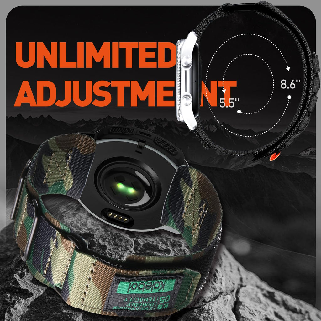 Nylon Sports Strap with Woven Design U89129
