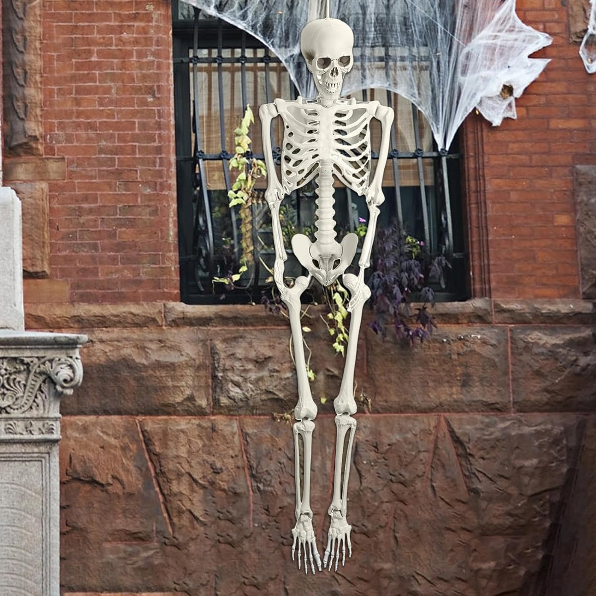 5.4ft Posable Plastic Skeleton N64526