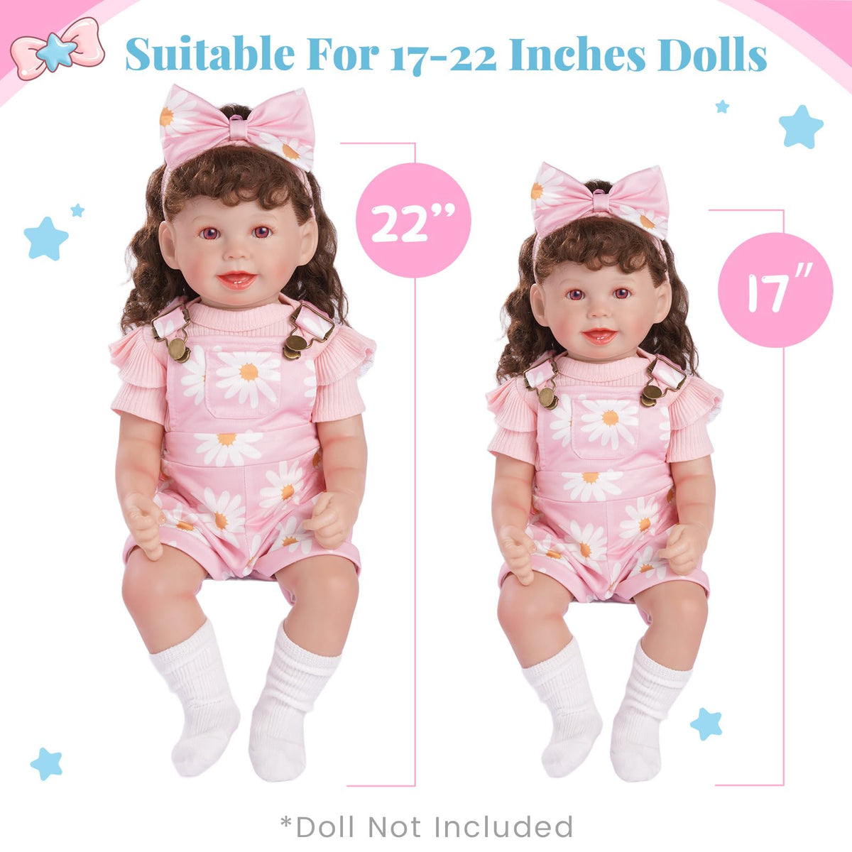 4 Pcs Baby Doll Clothes Set K178876