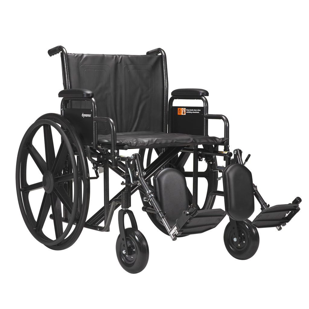 Heavy Duty Wheelchair with Detachable Desk Arms F96857