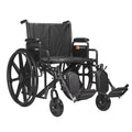 Heavy Duty Wheelchair with Detachable Desk Arms F96857