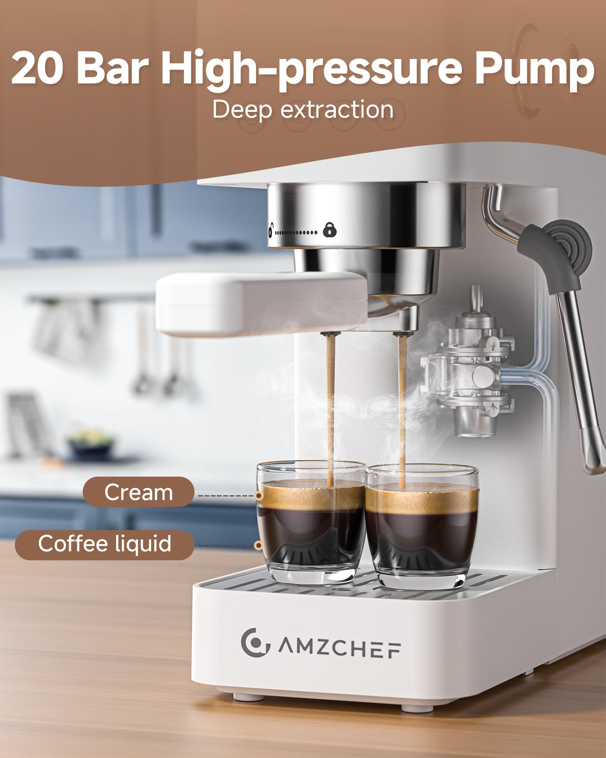 Compact 20 Bar Espresso Machine B2914