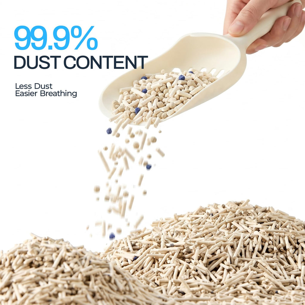 Unscented Tofu Blend Clumping Cat Litter with Bentonite 15.8LB N7871