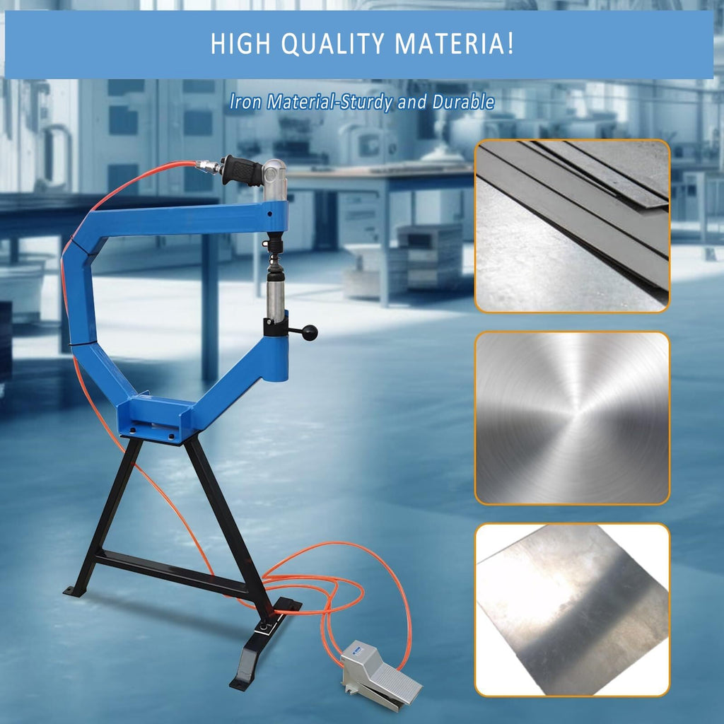 Pneumatic Planishing Hammer with Anvil and Pedal O995