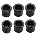 Guitar String Ferrules, Black (Set of 6) D833109