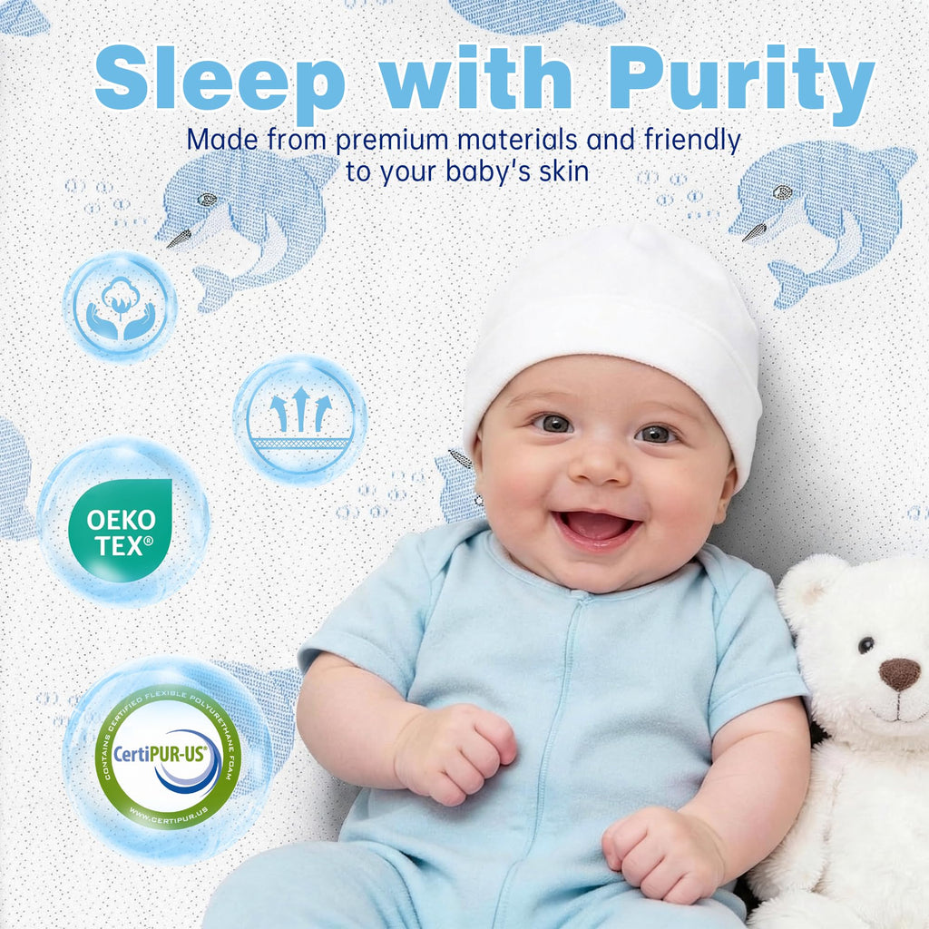 Double-Sided Memory Foam Portable Mattress U9276
