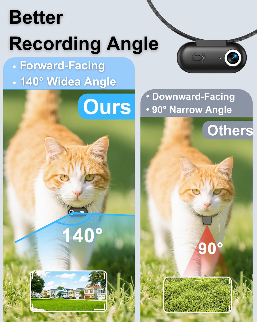 Cat Camera Collar with APP B53293