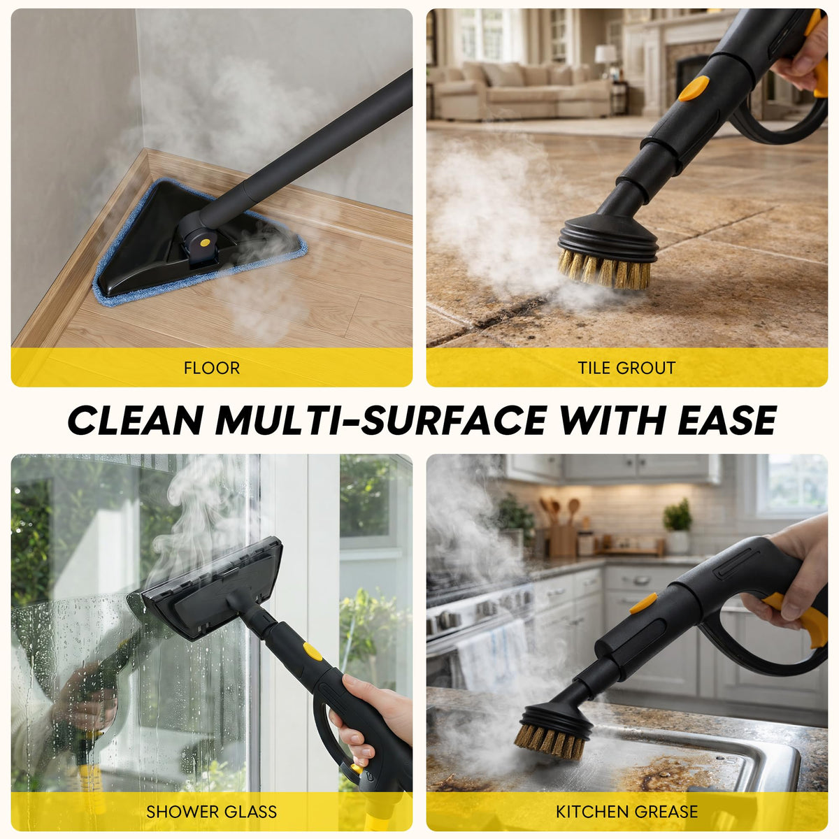 Heavy-Duty Steam Cleaner H7078