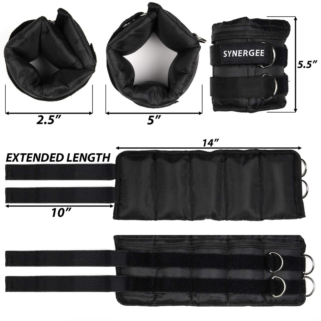 Adjustable Ankle/Wrist Weights Set of 2 W891