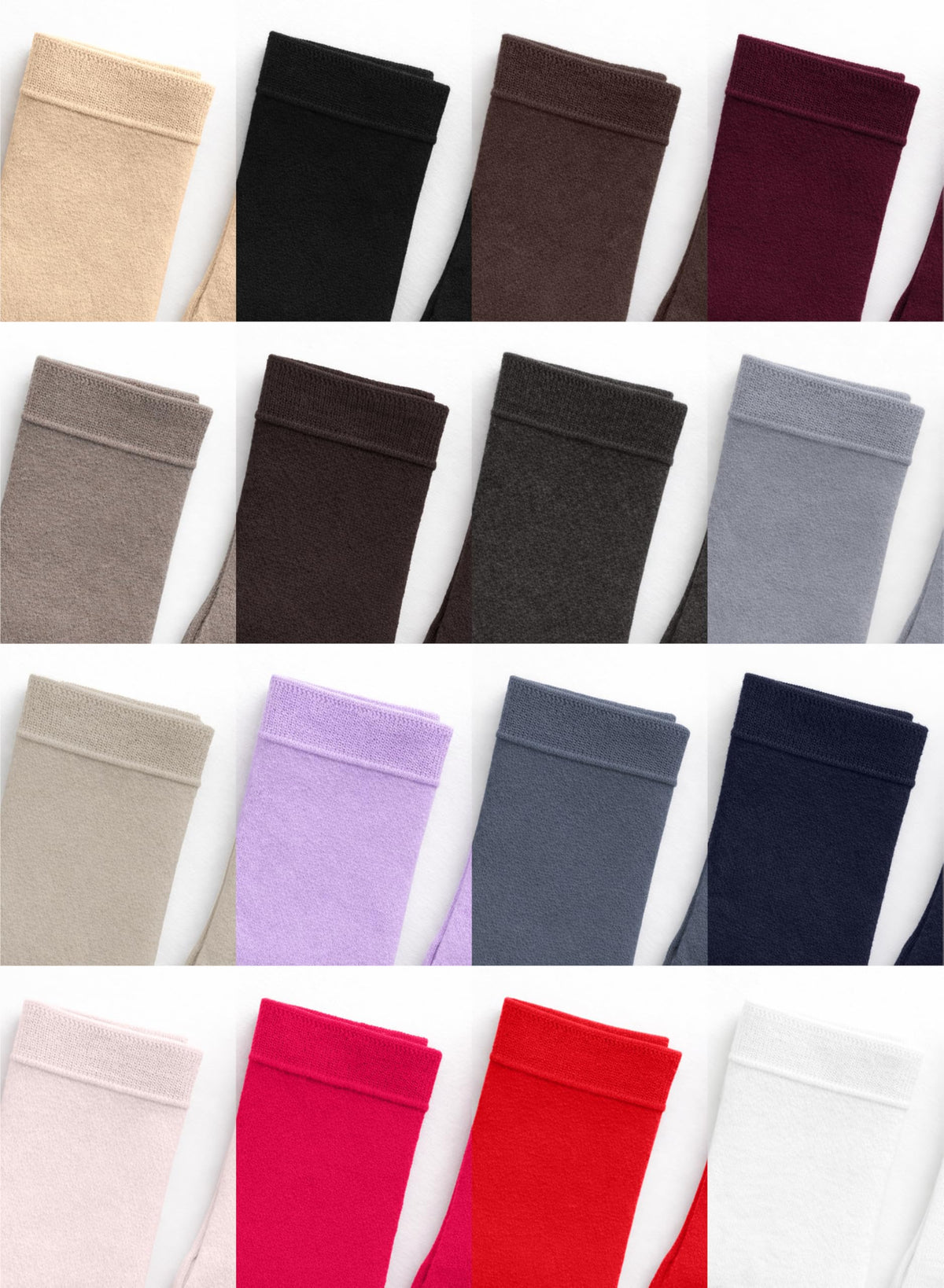 Women's Thin Bamboo Crew Socks, 3-6 Pairs X43812