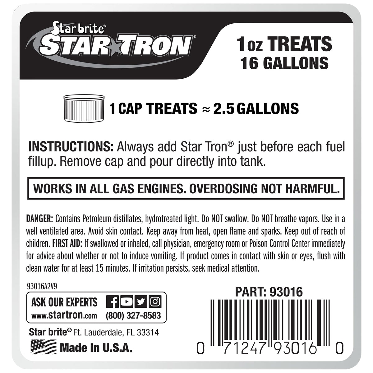 Gasoline Fuel Treatment T3940