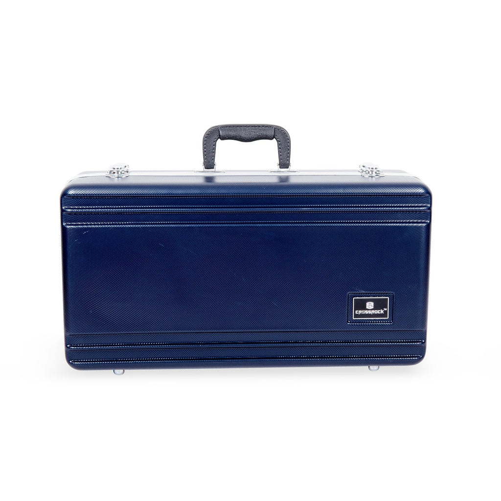 Textured Blue Velvet Interior Trumpet Case A571589