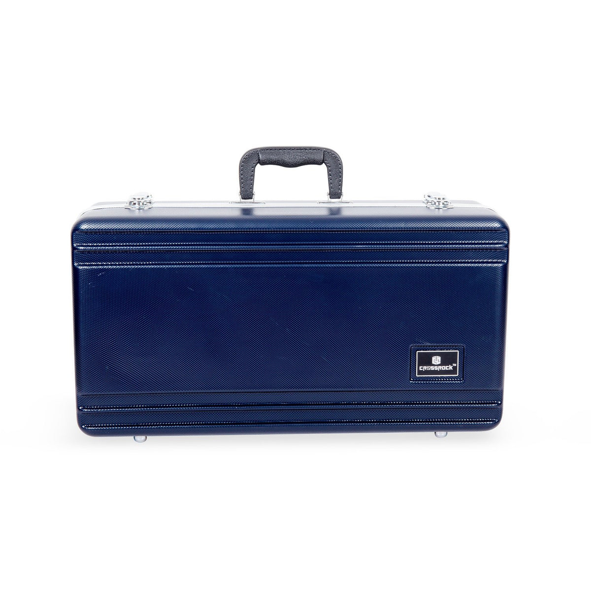 Textured Blue Velvet Interior Trumpet Case A571589